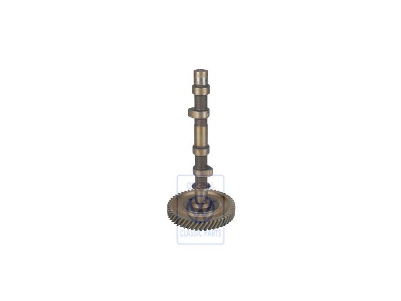 Original VW Camshaft With Timing Gear - 113109019D