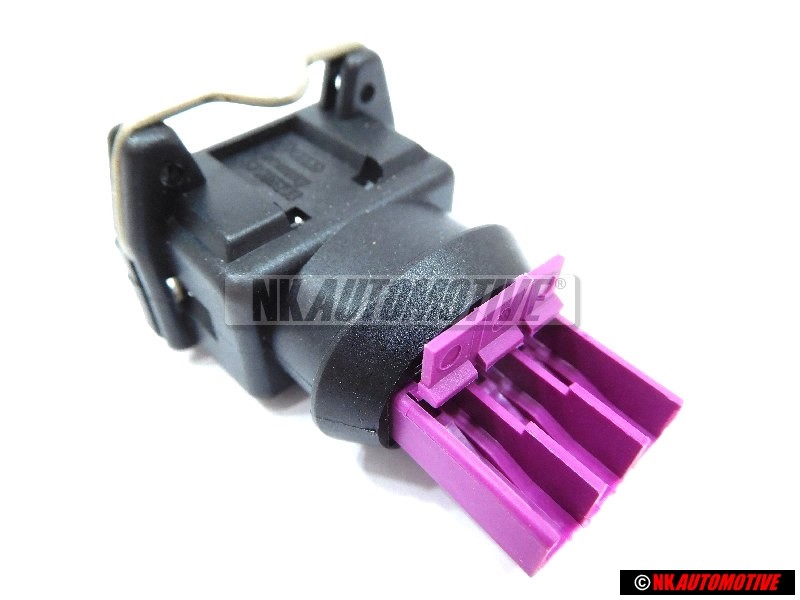 Original VW Flat Contact Housing - 443906233