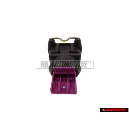 Original VW Flat Contact Housing - 443906233