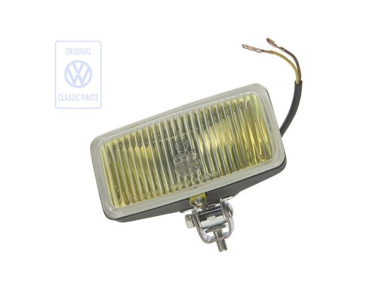 Original VW Halogen Fog Lamp, Yellow Light - 211941701A
