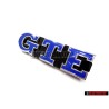 Original VW GTE Front Grill Badge Emblem Blue - 5G0853679S AFL
