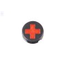 Original VW Cap For Knob With Symbol Red Cross - 271941543