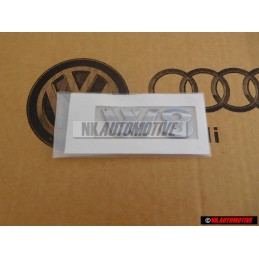 Original VW W8 Rear Boot Badge Emblem Chrome - 3B0853675P 739
