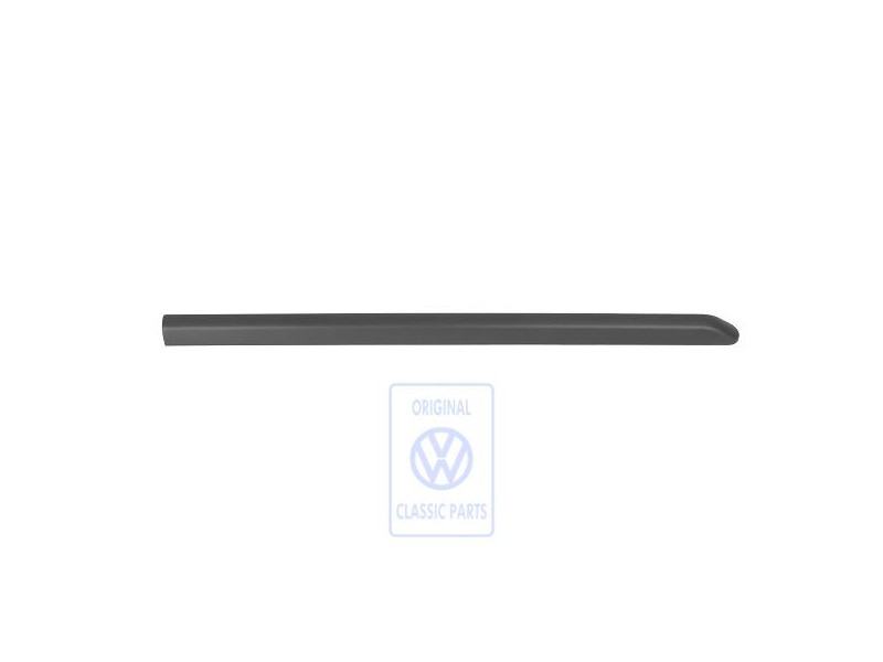 Original VW Protective Strip For Side Sect Satin Black - 6N3853536A B41