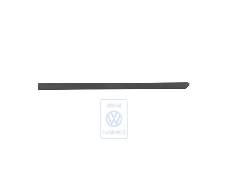 Original VW Protective Strip For Door Satin Black - 6N4853073 B41