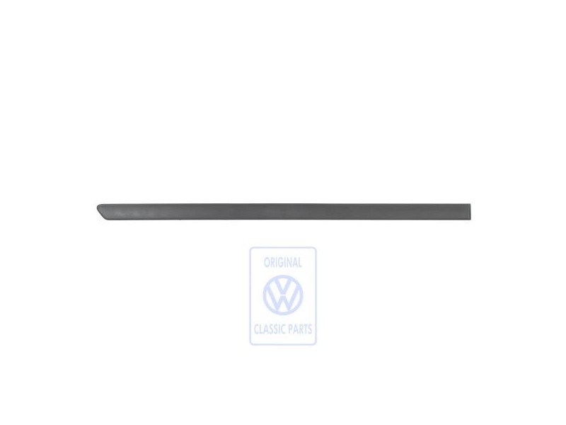Original VW Protective Strip For Door Satin Black - 6N4853074 B41
