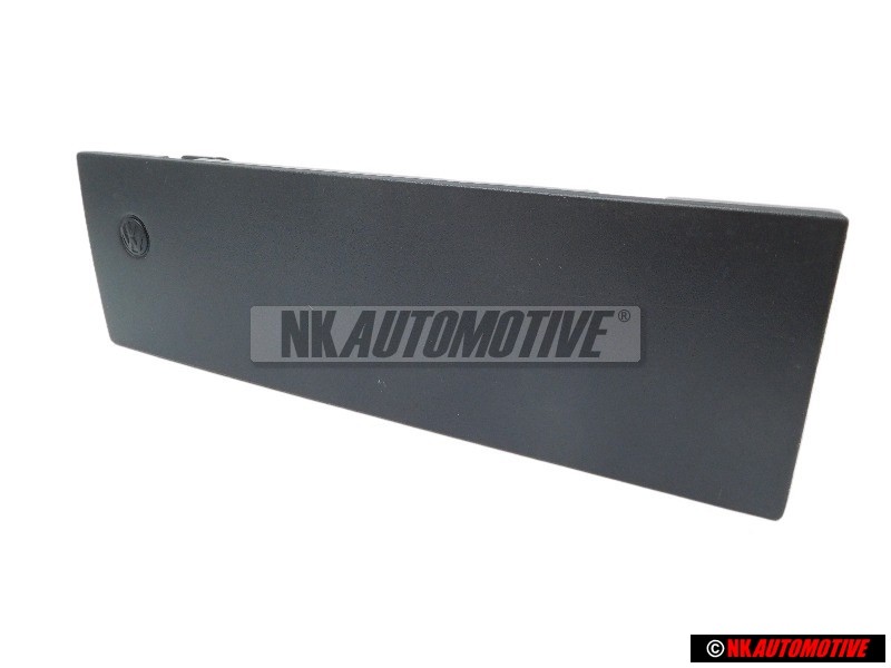 Original VW Trim For Radio Aperture Satin Black - 1H0857231A 01C