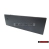 Original VW Trim For Radio Aperture Satin Black - 1H0857231A 01C