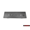 Original VW Trim For Radio Aperture Satin Black - 1H0857231A 01C