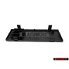 Original VW Trim For Radio Aperture Satin Black - 1H0857231A 01C