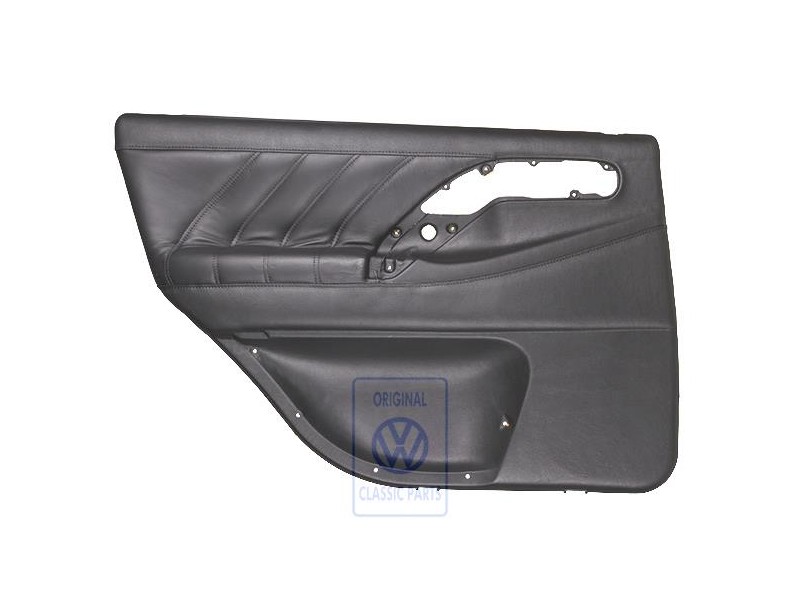 Original VW Door Trim (Leatherette) Black - 3A0867211ASCLP