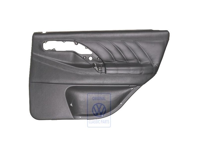 Original VW Door Trim (Leatherette) Black - 3A0867212ASCLP