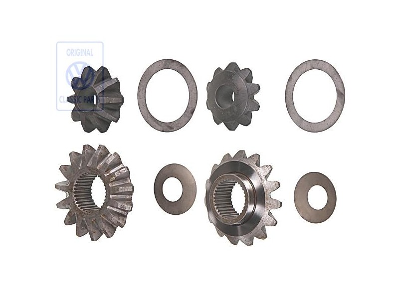 Original VW 1 Set: Differential Pinions - 003598081A
