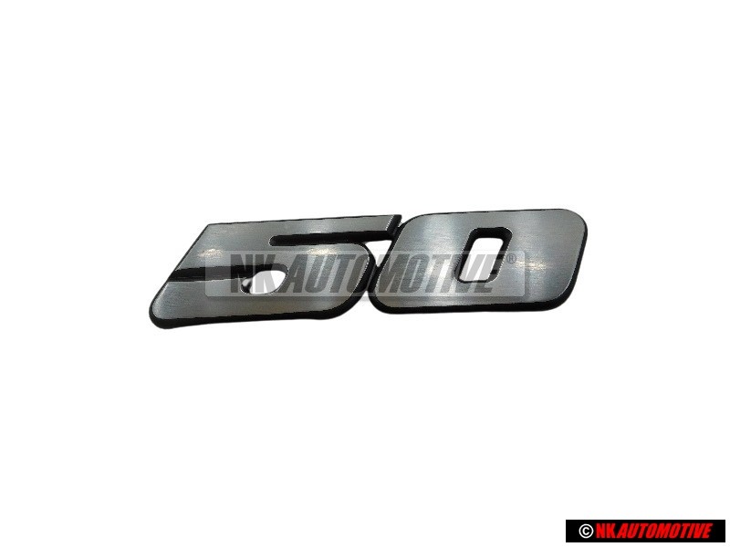 Original VW LT50 Front Grill Badge Emblem Brushed Silver - 293853687F