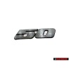 Original VW LT50 Front Grill Badge Emblem Brushed Silver - 293853687F