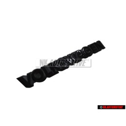 Original VW VOLKSWAGEN Rear Boot Badge Emblem Black - 321853685C MY8