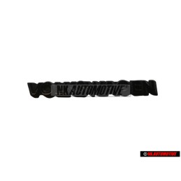 Original VW VOLKSWAGEN Rear Boot Badge Emblem Black - 321853685C MY8
