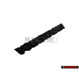 Original VW VOLKSWAGEN Rear Boot Badge Emblem Black - 321853685C MY8