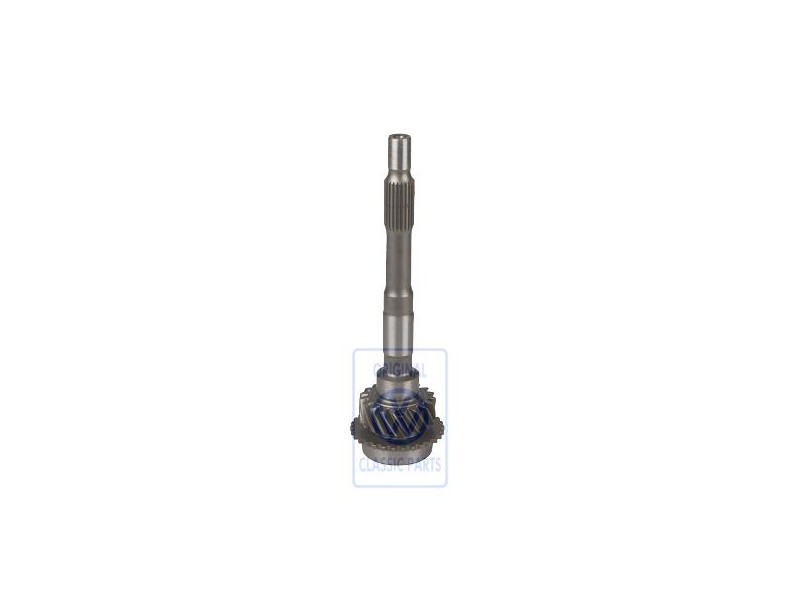 Original VW Shaft With Gear - 015311145B