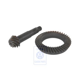 Original VW Pinion And Crown Wheel - 017525143D