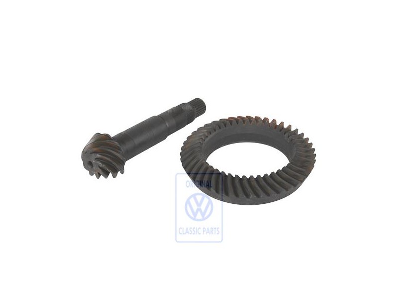 Original VW Pinion And Crown Wheel - 017525143D