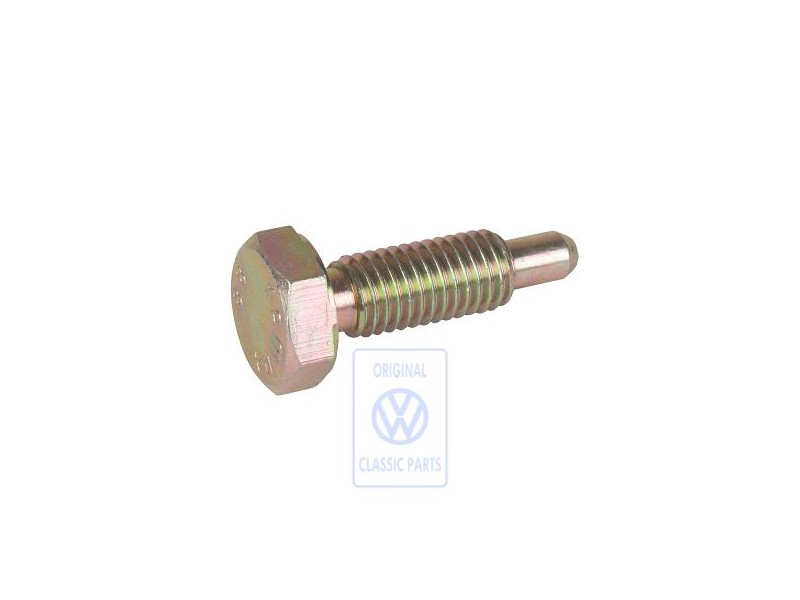 Original VW Hexagon Bolt With Pin - 017525257A