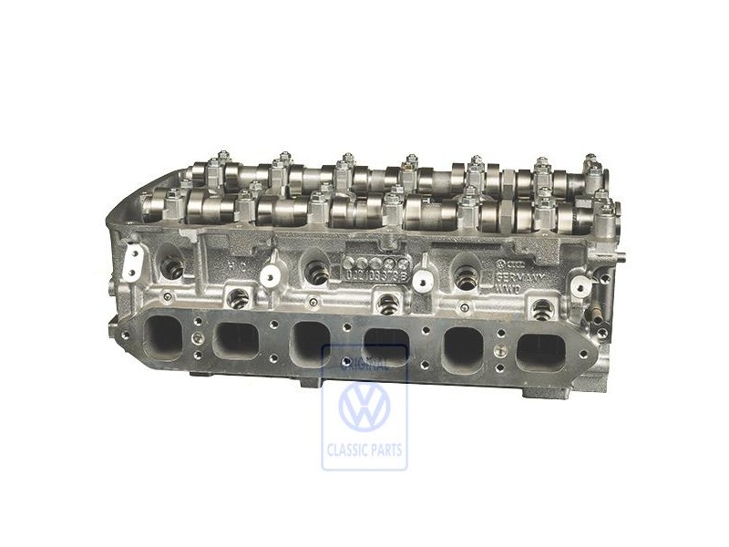 Original VW Cylinder Head With Valves And Camshaft - 022103063F