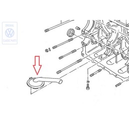 Original VW Oil Pipe - 025101149B