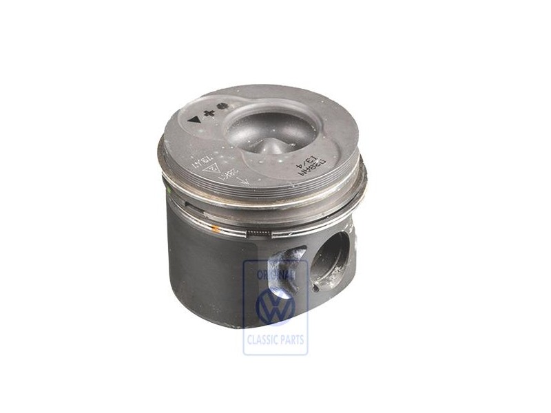 Original VW Piston Complete Blue - 028107065AR001