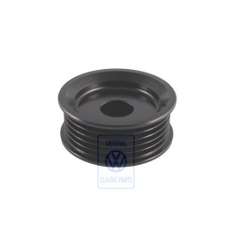 Original VW Poly V-Belt Pulley - 028903119J