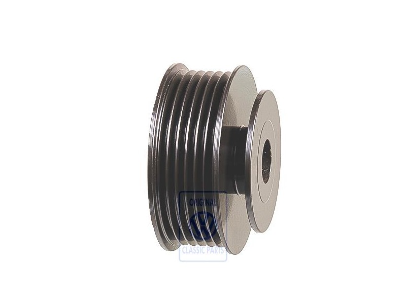 Original VW Poly V-Belt Pulley - 028903119L