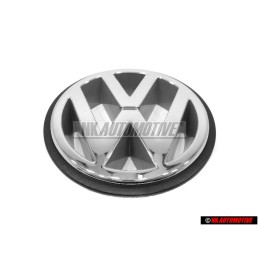Original VW Front Grill Badge Emblem Chrome - 191853601H