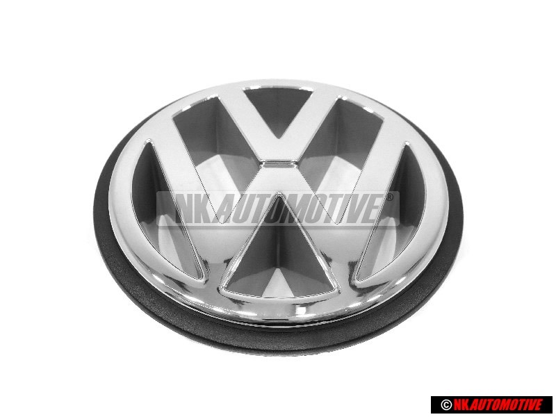 Original VW Front Grill Badge Emblem Chrome - 191853601H