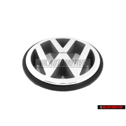 Original VW Front Grill Badge Emblem Chrome - 191853601H
