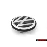 Original VW Front Grill Badge Emblem Chrome - 191853601H