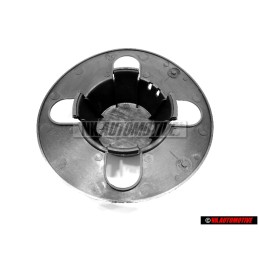 Original VW Steel Wheel Rim Centre Plastic Cap Cover Black - 871601171