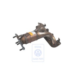 Original VW Exhaust Manifold With Catalytic Converter - 030253052AX