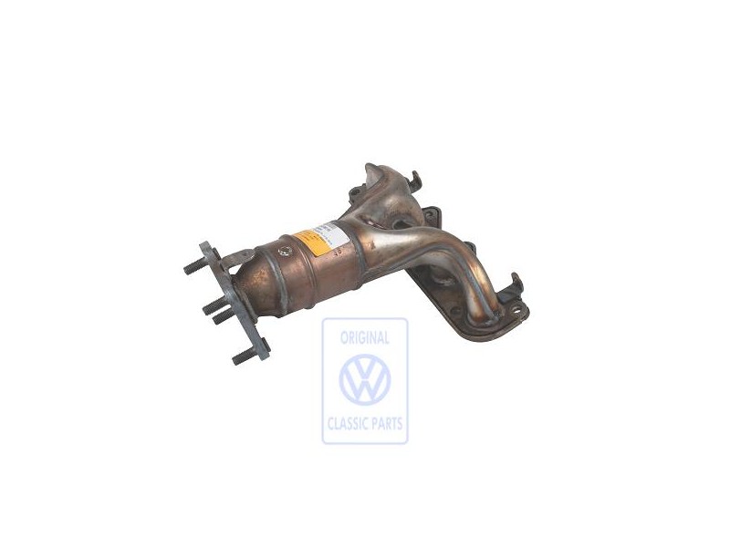 Original VW Exhaust Manifold With Catalytic Converter - 030253052AX