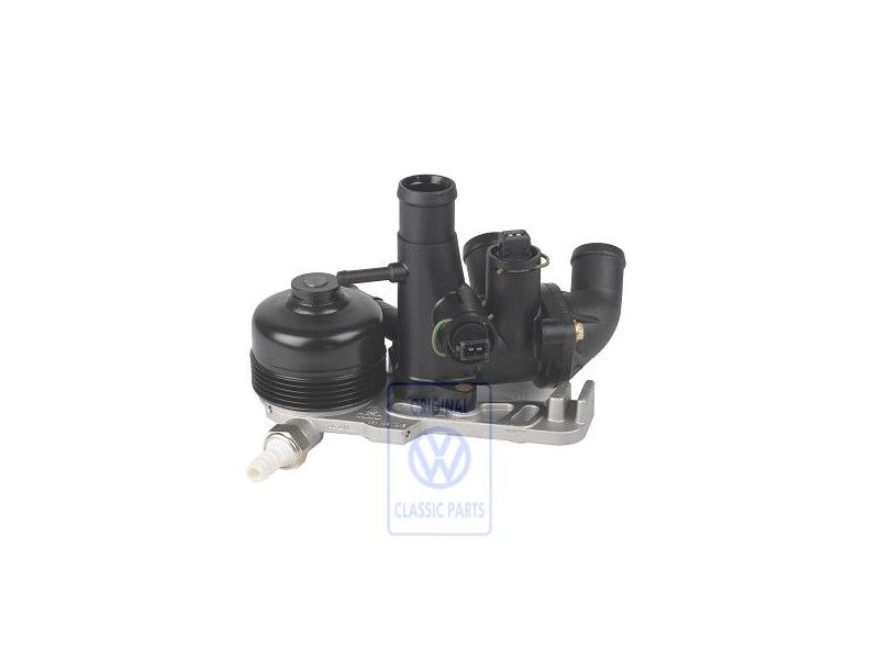 Original VW Vacuum Pump With Thermo- Stat Housing - 031145101E