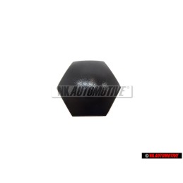 Original VW Wheel Bolt Cover Lug Nut Cap Black - 321601173A 01C