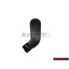 Original VW Rear Window Wiper Arm Nut Cover Cap Black - 867955435A