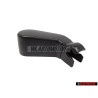 Original VW Rear Window Wiper Arm Nut Cover Cap Black - 867955435A