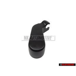 Original VW Rear Window Wiper Arm Nut Cover Cap Black - 867955435A