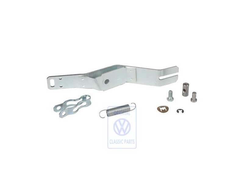 Original VW 1 Set Fastening Parts For Heating Flap Cable - 043298104