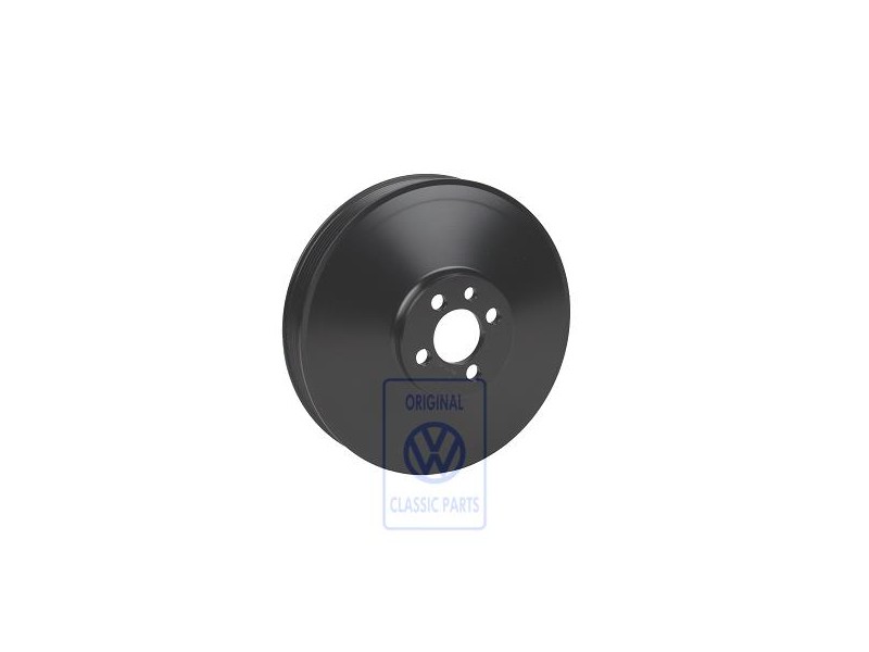 Original VW Poly V-Belt Pulley - 044105255M