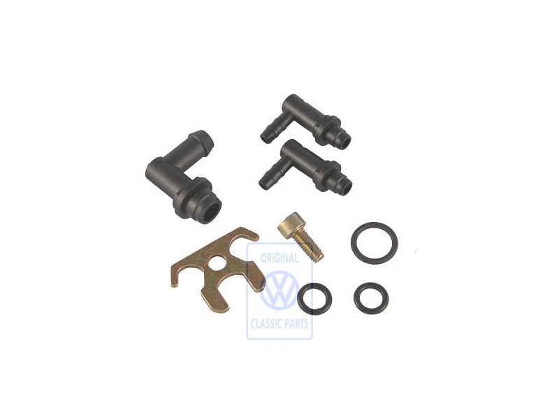 Original VW Parts Set For Vacuum Connection - 051198026B