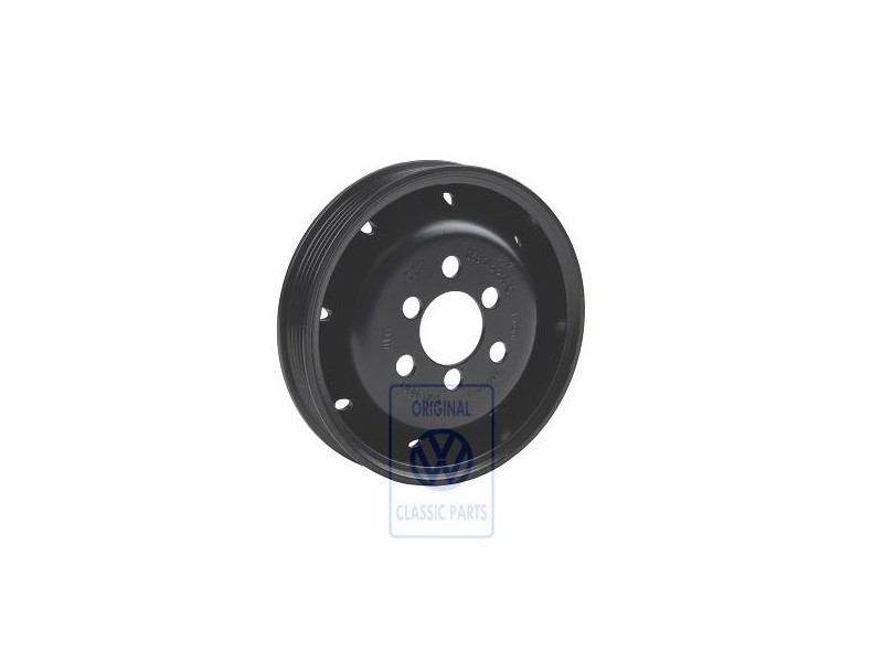 Original VW Poly V-Belt Pulley - 058145255C
