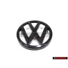 Original VW Front Grill Badge Emblem Black - 171853601