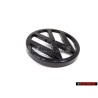 Original VW Front Grill Badge Emblem Black - 171853601