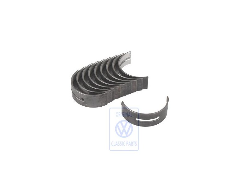 Original VW 1 Set: Crankshaft Bearings - 061198457